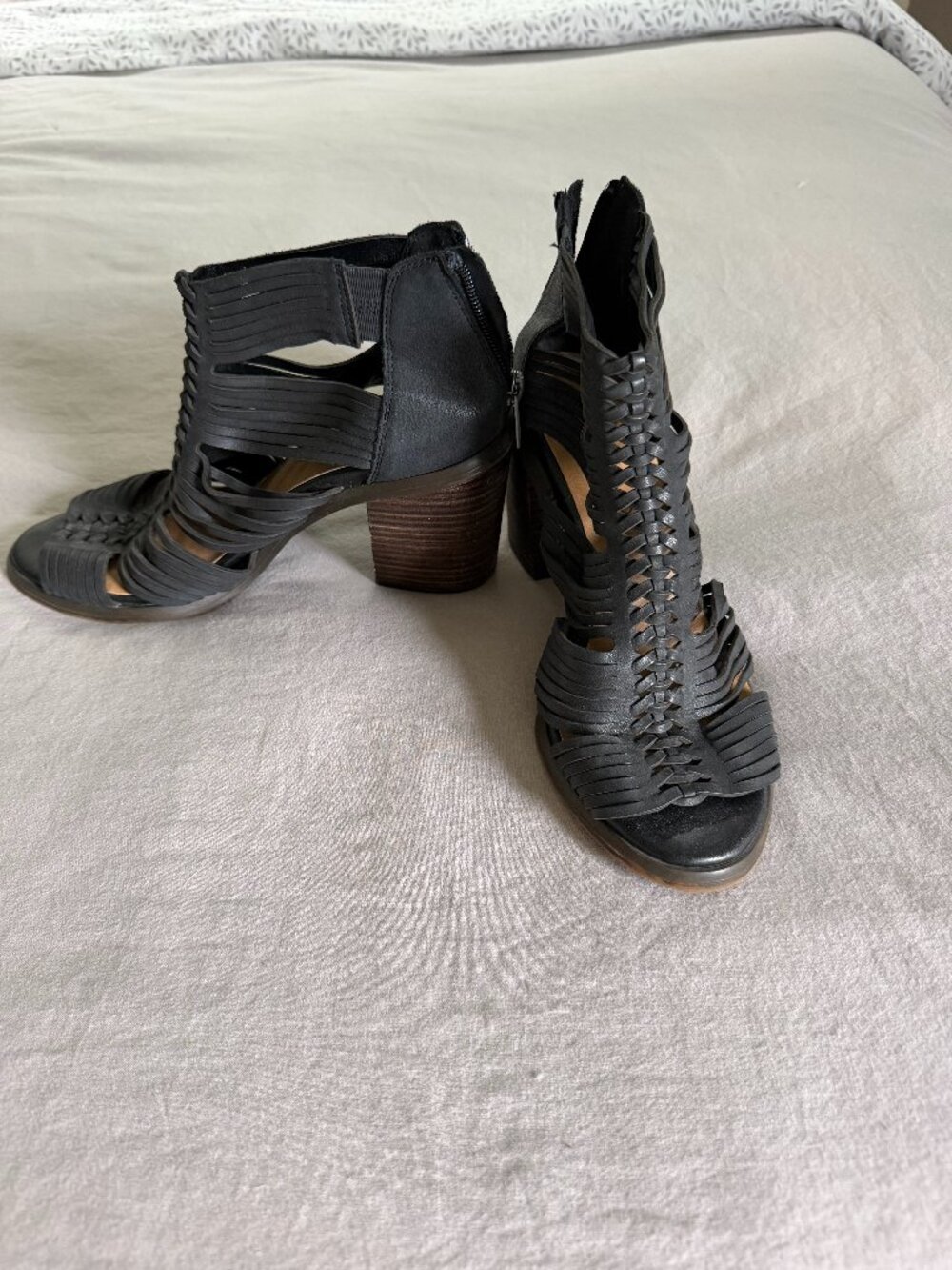 Lucky Brand leather bootie